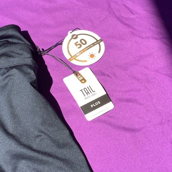 Tail White Label Plus UPF‎ 50 Tennis Skirt Skort Womens Size 3XL XXXL Onxy Black - Picture 3 of 6